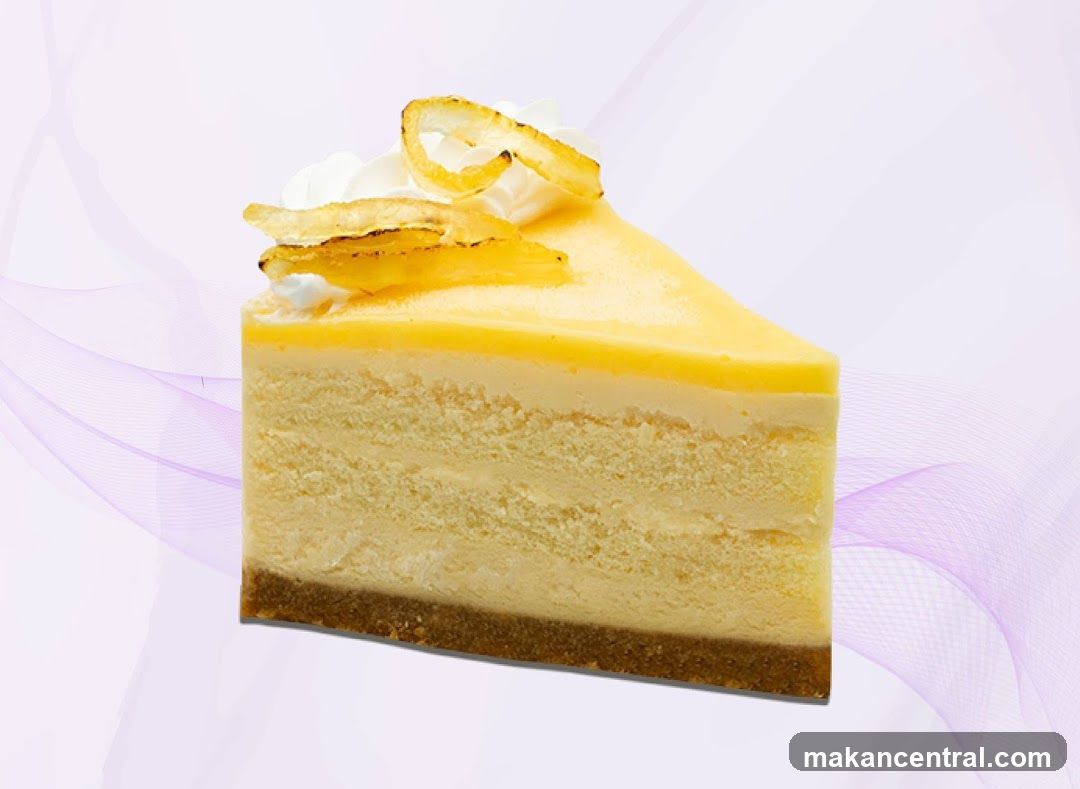 Lemon Cheesecake Slice