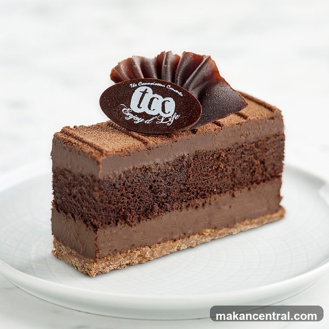 Chocolate Cake Slice