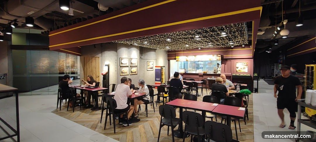 Restaurant Interior with Diners