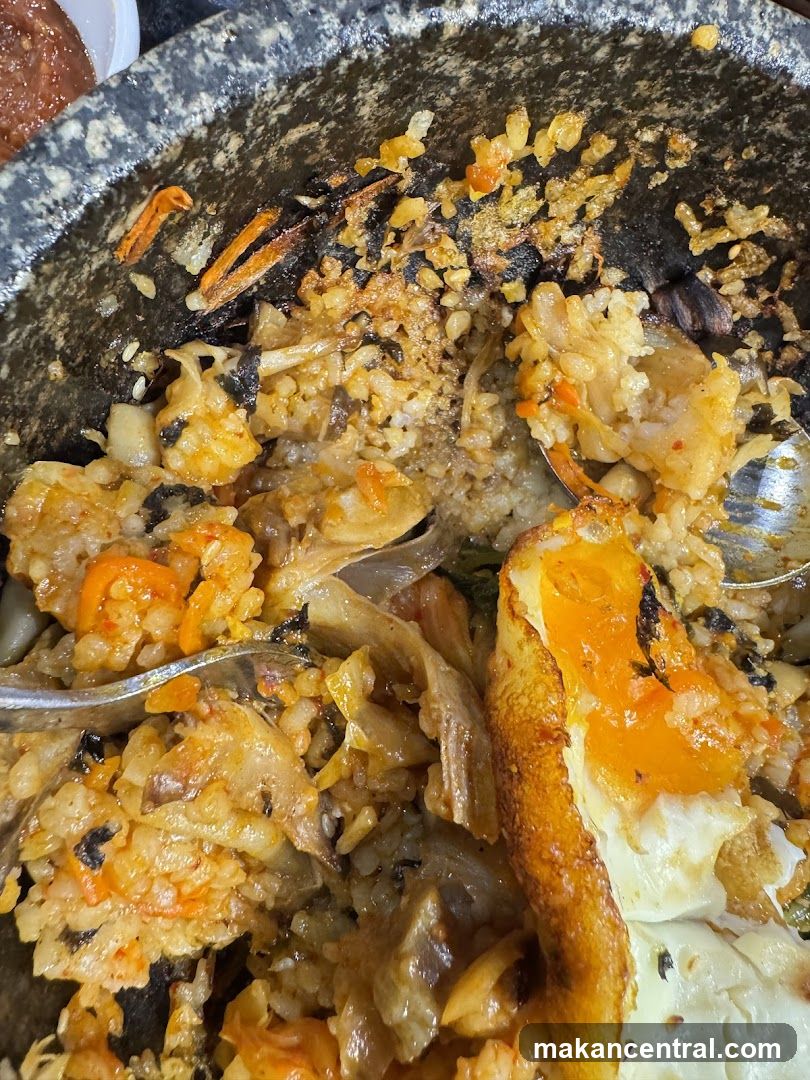 Bibimbap in a Stone Bowl
