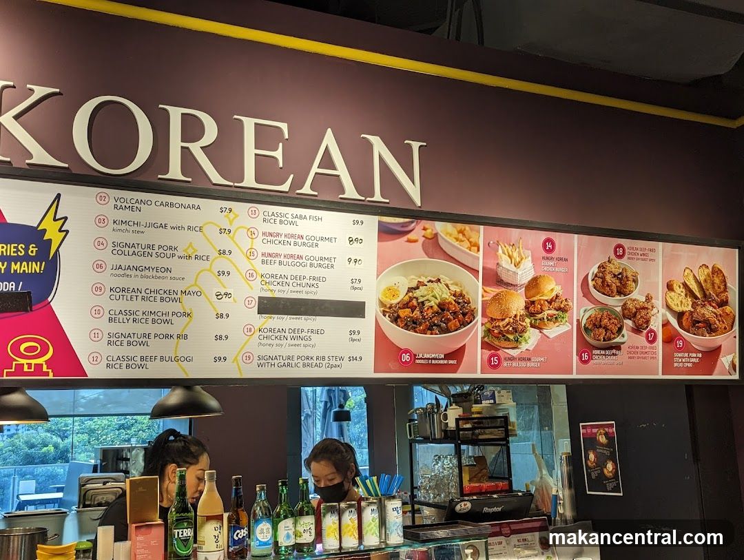 Korean Menu