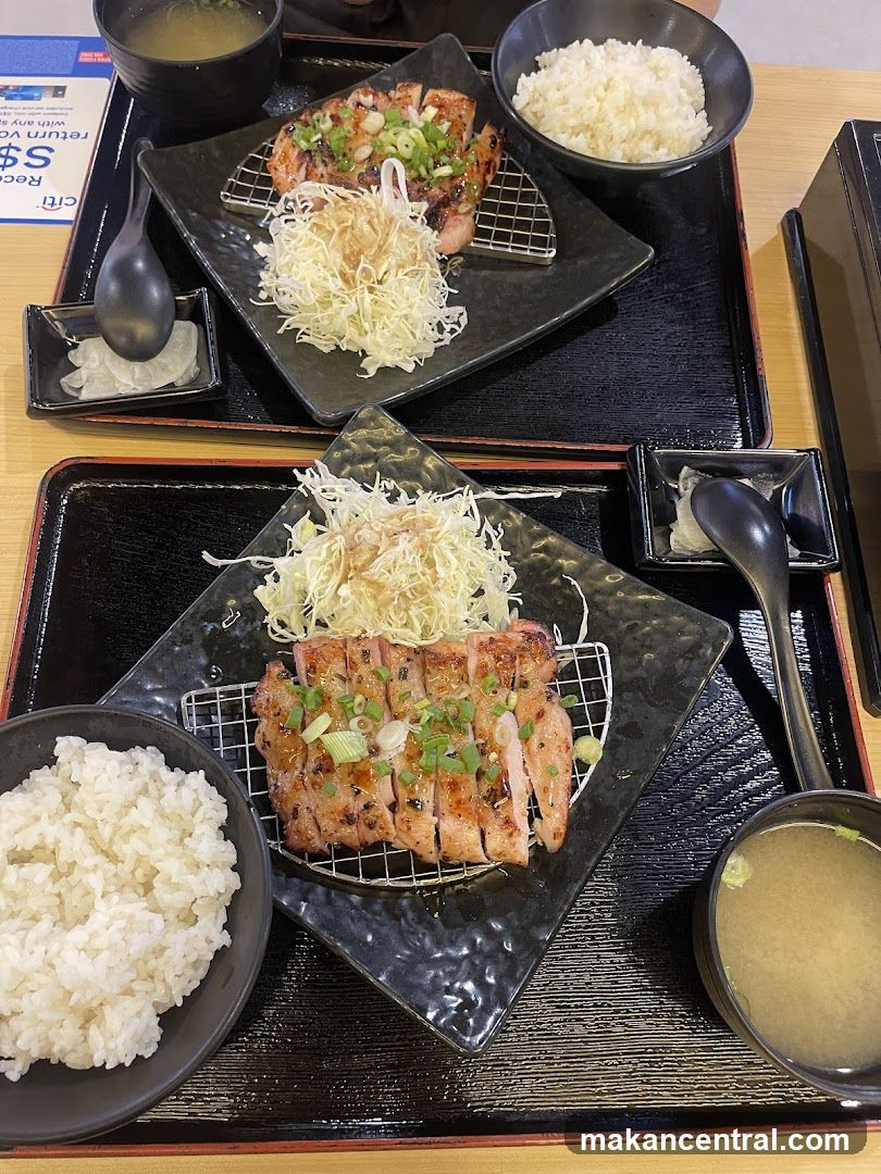 Japanese Grilled Chicken Set Meals