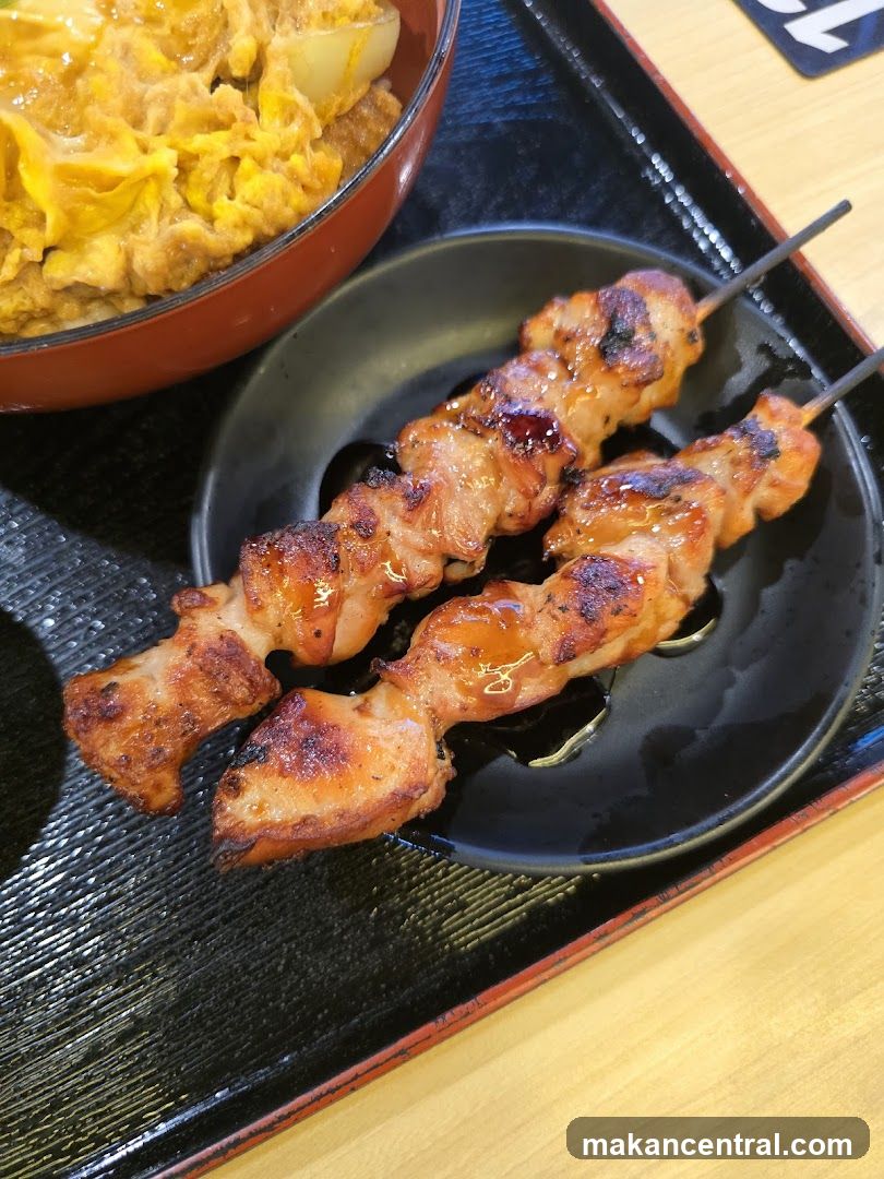 Chicken Skewers and Rice Bowl