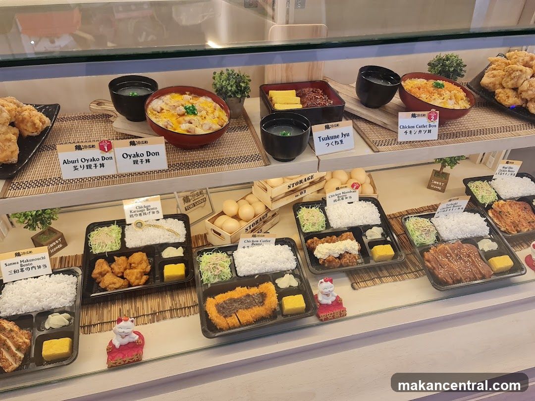 Japanese Food Display