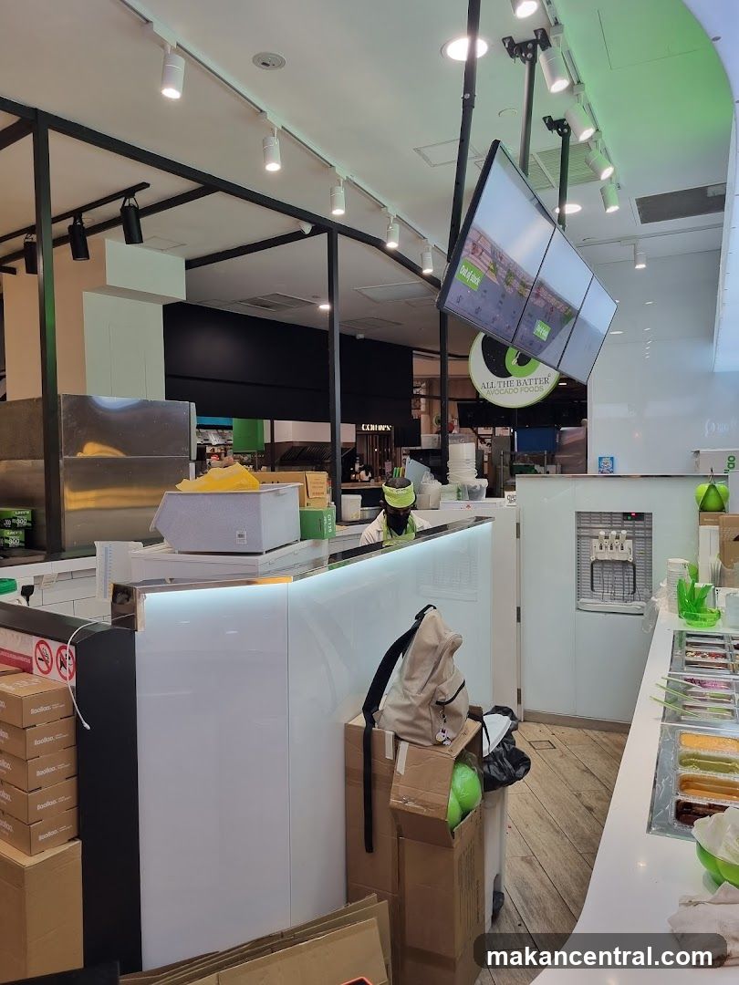 Dessert shop interior
