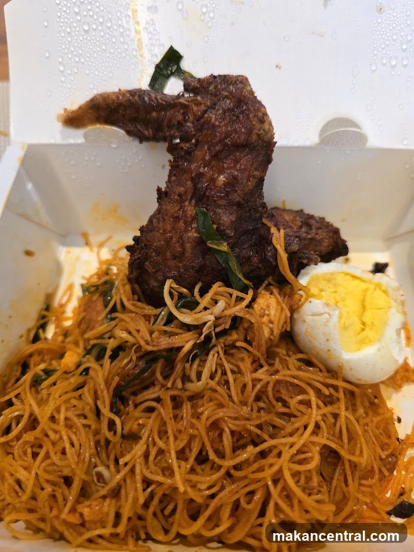 Fried Chicken and Noodles