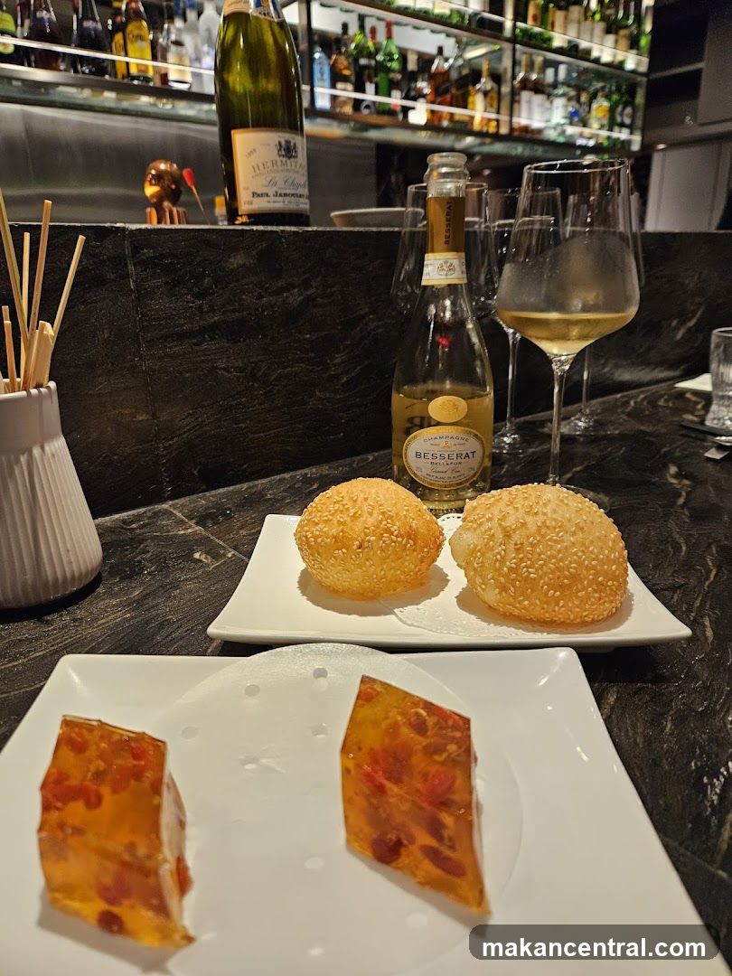 Dessert and Champagne