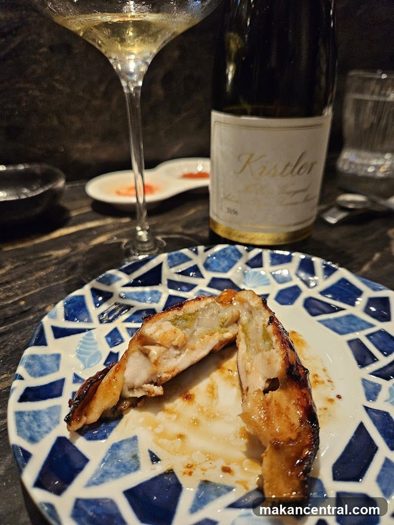 Chicken dish with wine