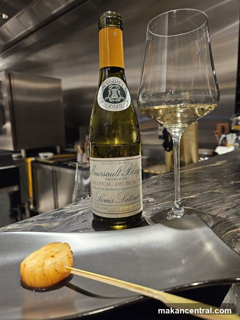 Scallop and Wine