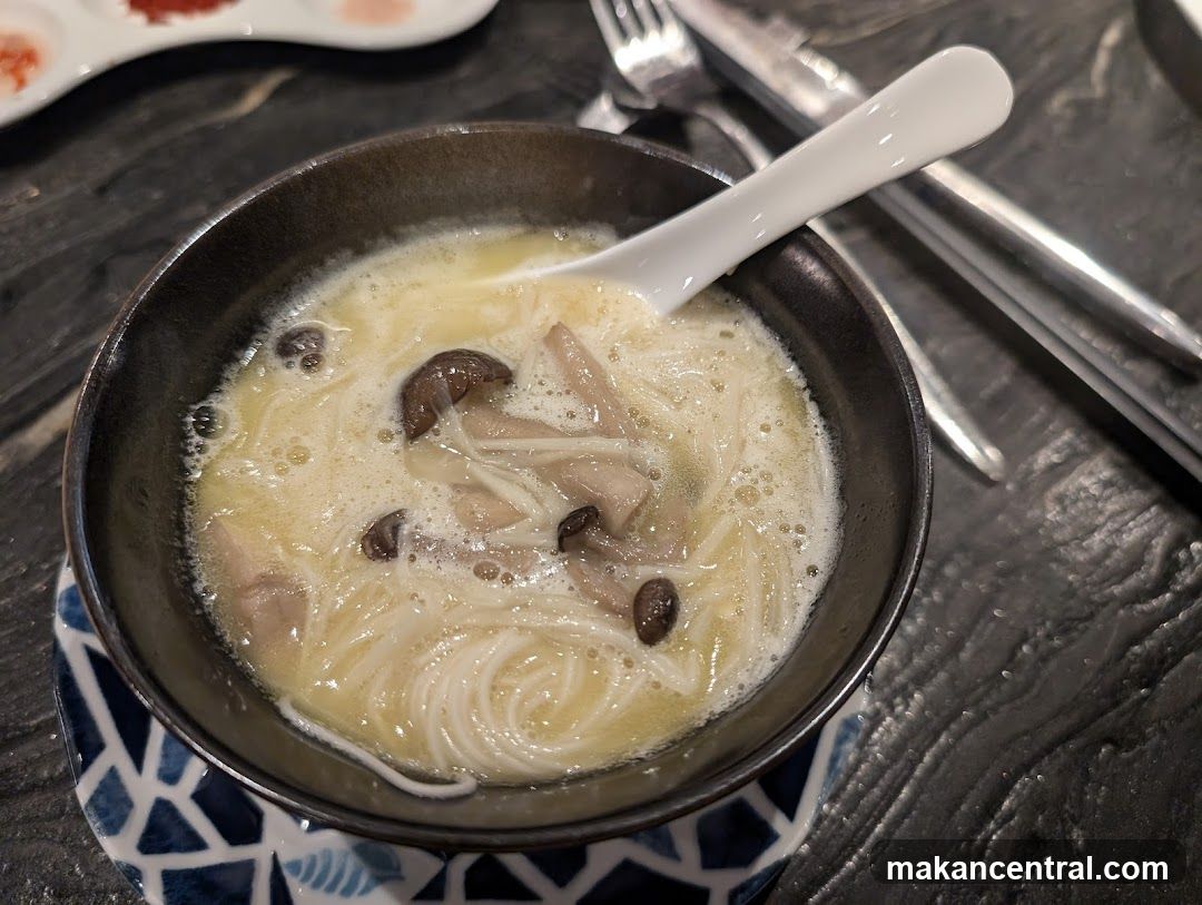 Mushroom Noodle Soup