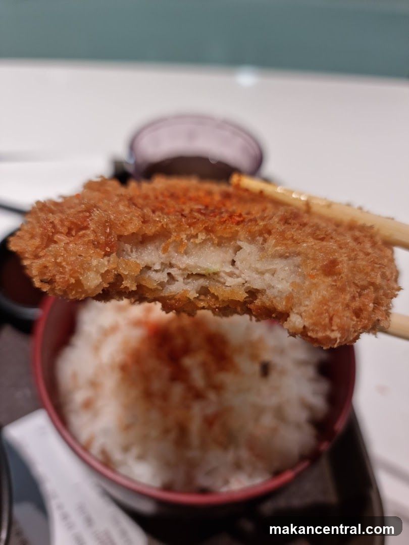 Fried Cutlet with Rice