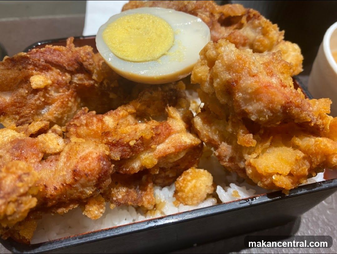 Fried Chicken and Rice Bowl
