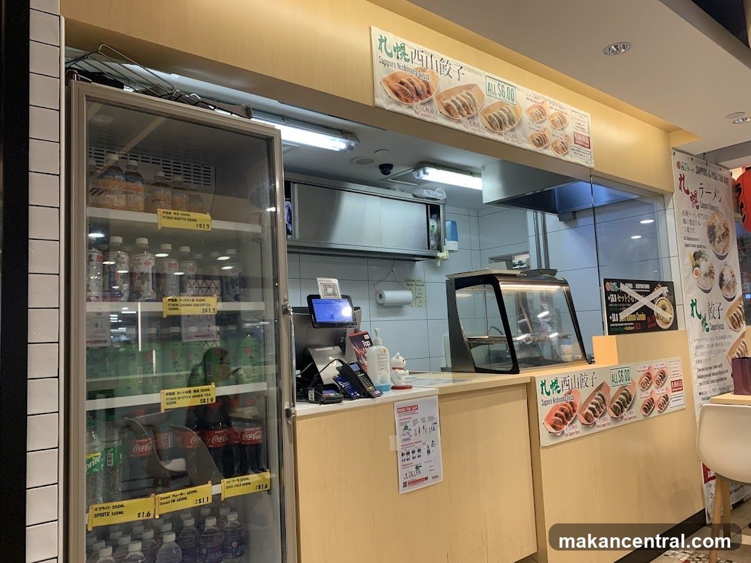 Restaurant Counter with Drinks and Menu
