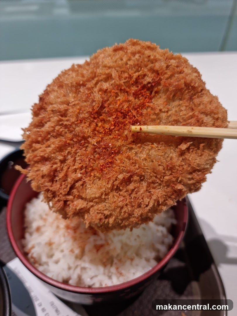 Fried Cutlet with Rice