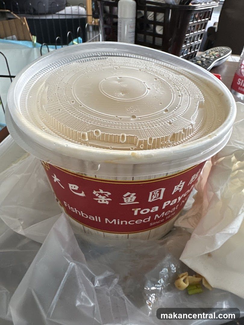 Toa Payoh Fishball Minced Meat Noodle • Laksa