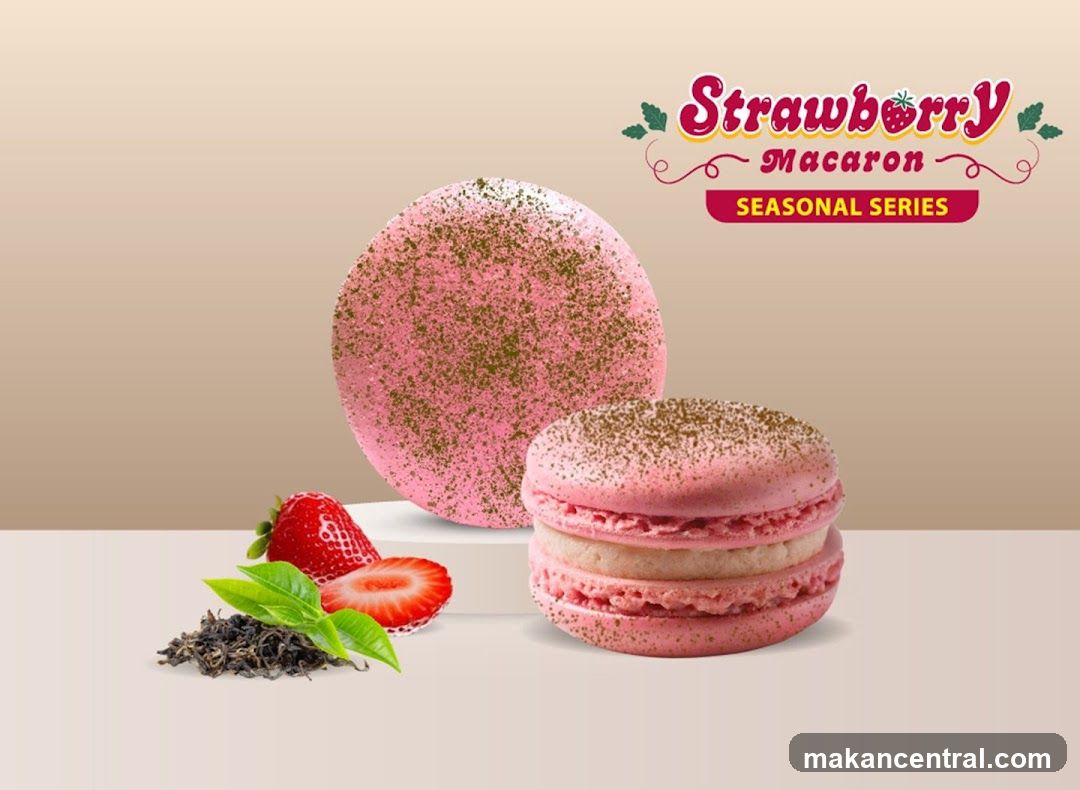 Strawberry Macaron