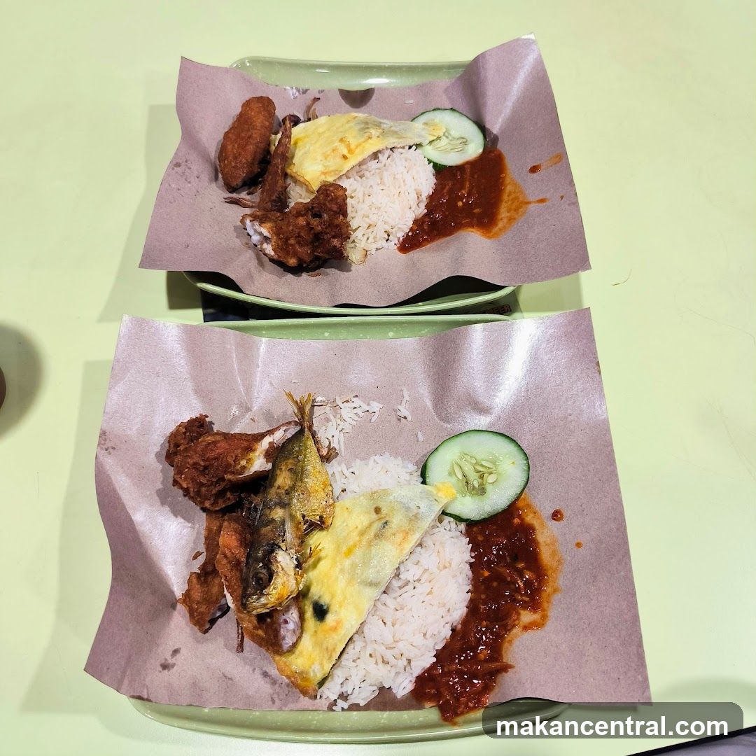 Nasi Lemak Dishes