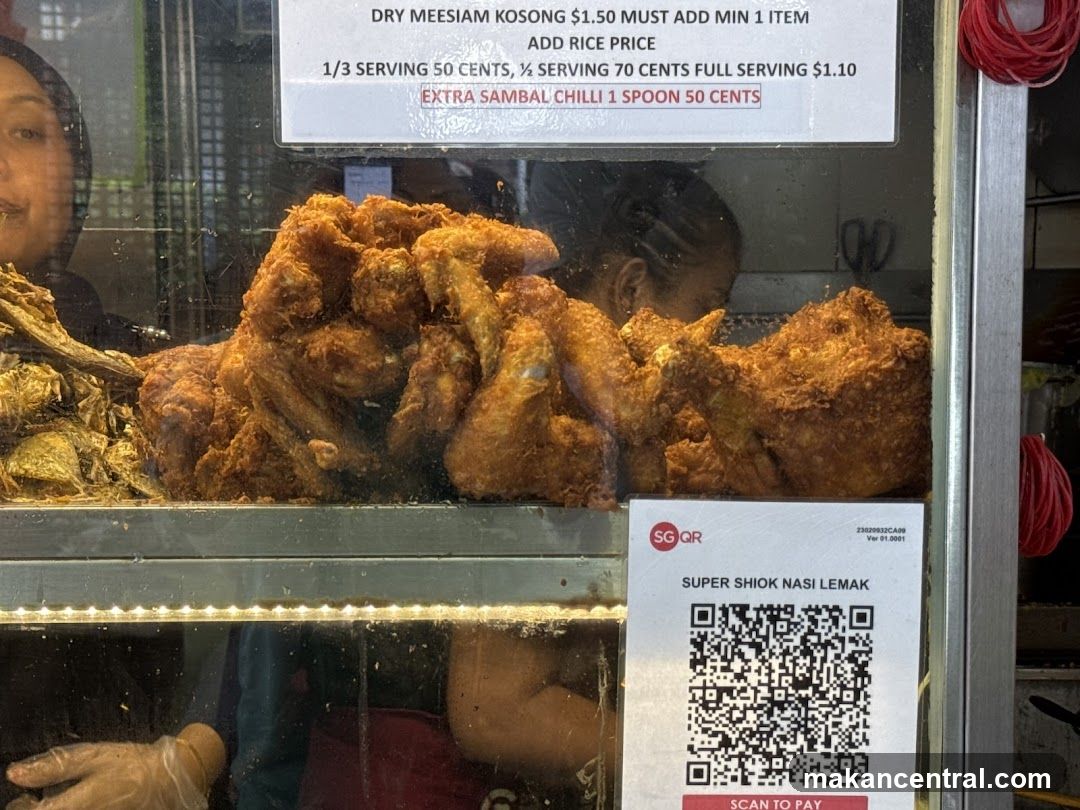 Fried Chicken and Nasi Lemak Stall