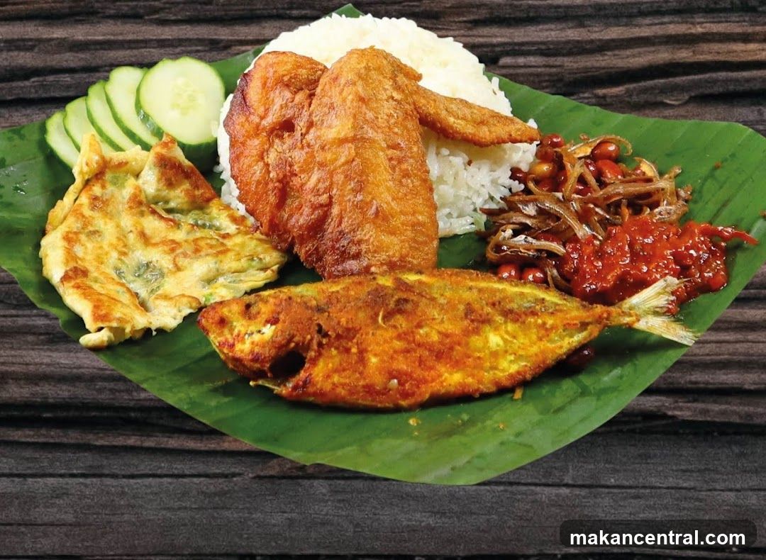 Nasi Lemak Platter