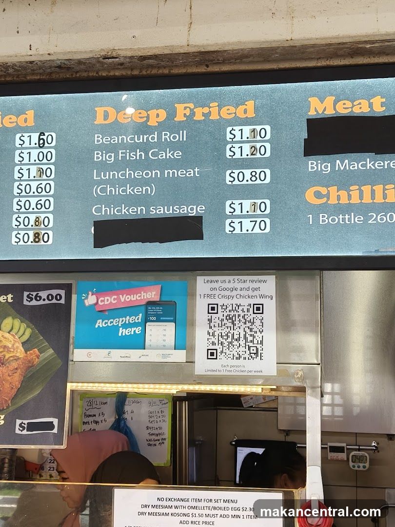 Deep Fried Menu