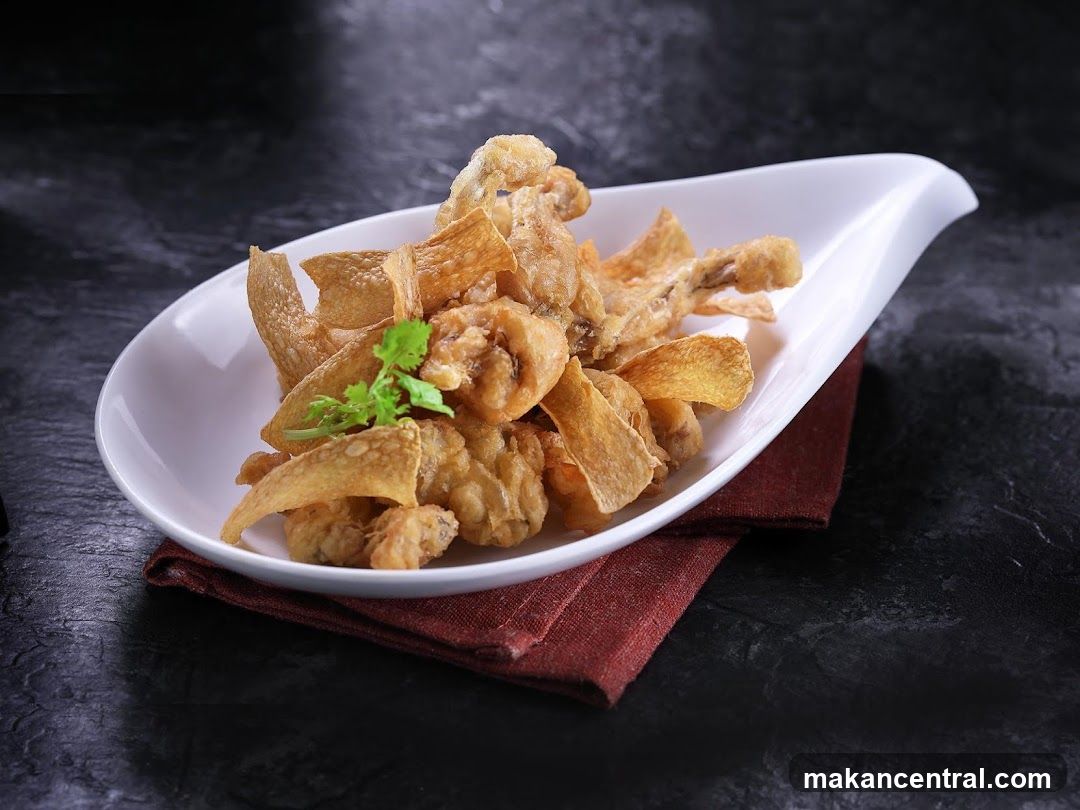 Crispy Fried Fish Skin