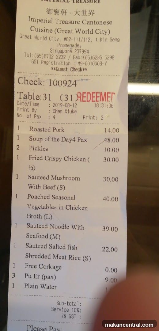 Imperial Treasure Cantonese Cuisine