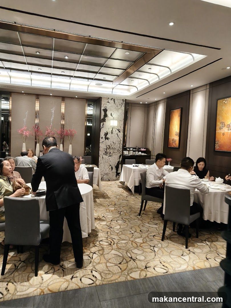 Elegant Dining Room with Patrons