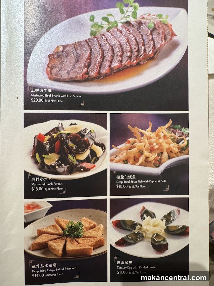 Menu Items