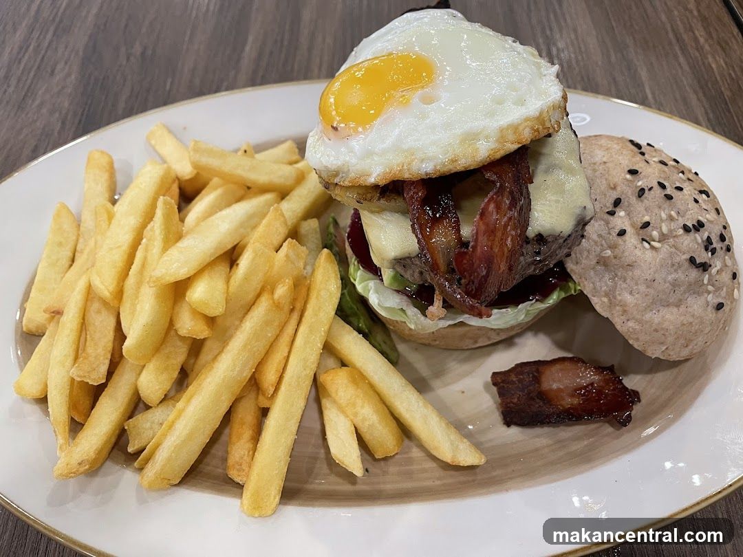 Burger and Fries