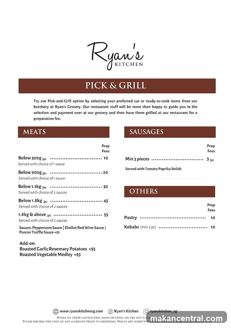 Ryan's Kitchen Pick & Grill
