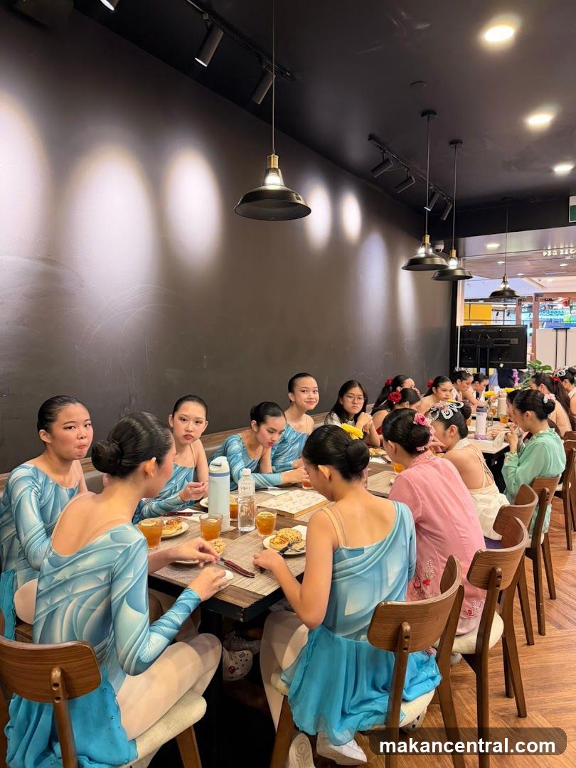 Dancers at a Table