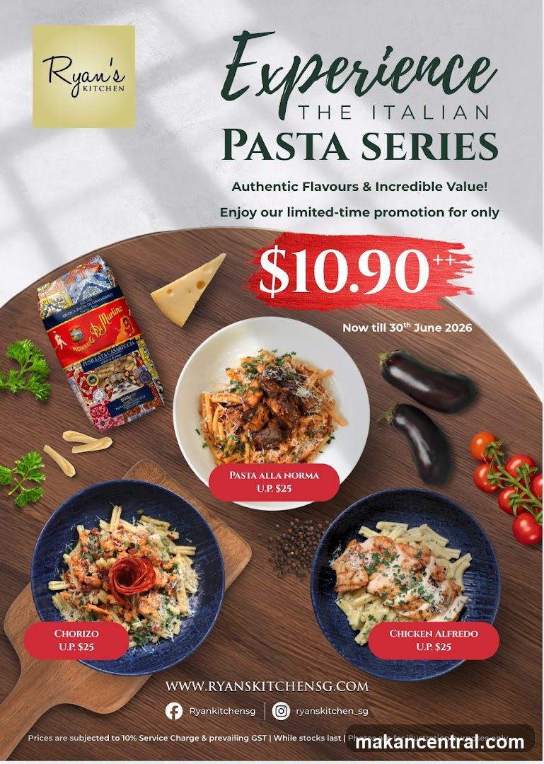 Ryan's Kitchen Italian Pasta Series Promotion