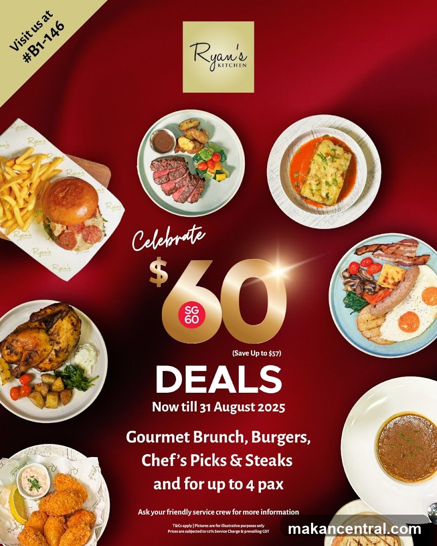Ryan's Kitchen $60 Deals