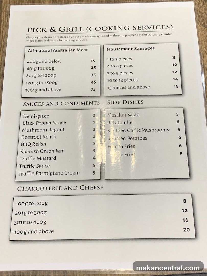 PICK & GRILL (COOKING SERVICES)