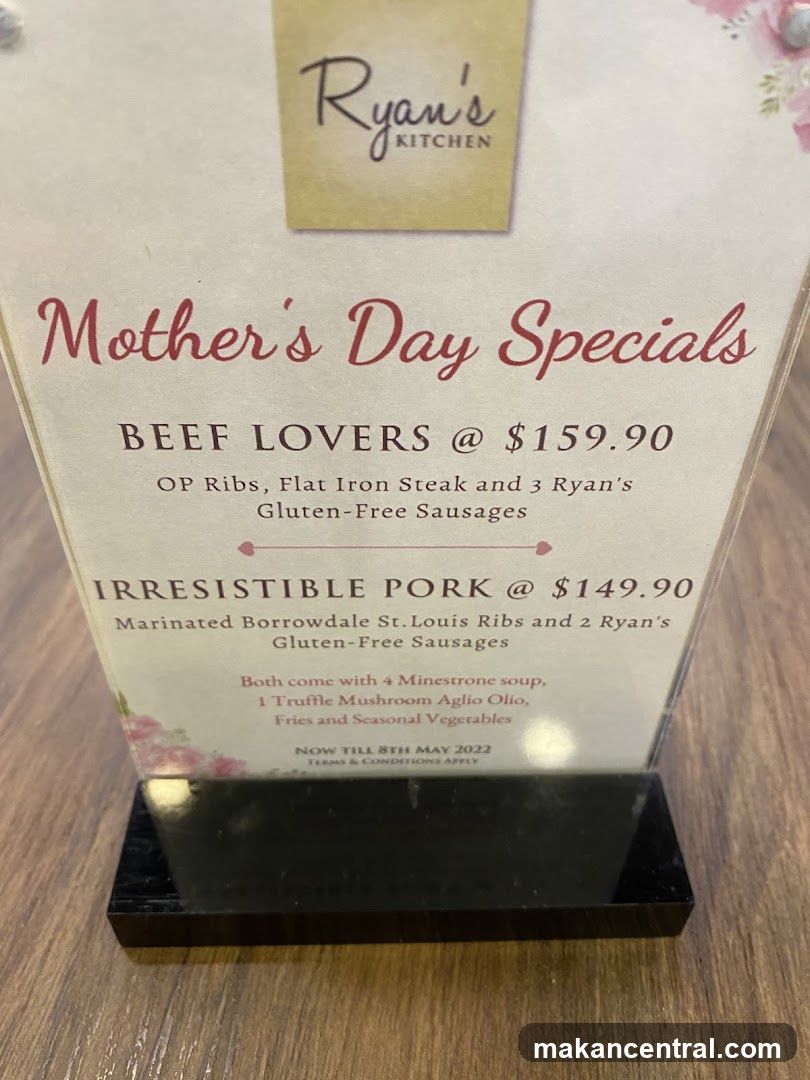 Mother's Day Specials