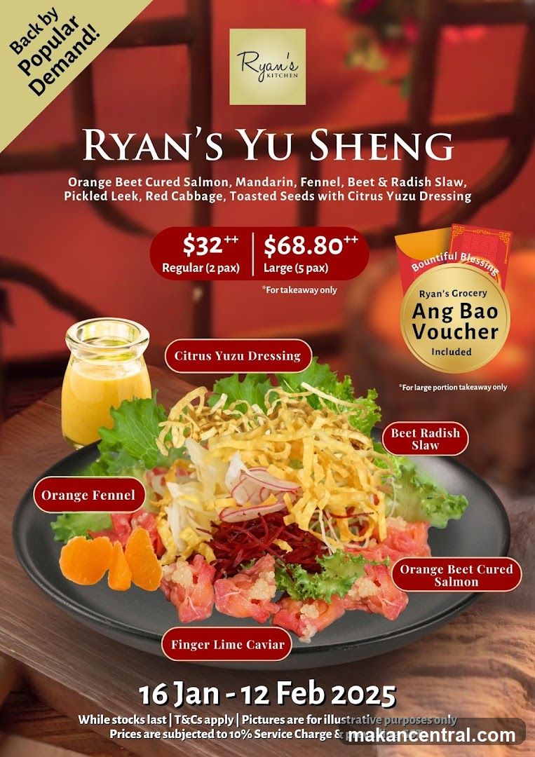 Ryan's Yu Sheng Promotion