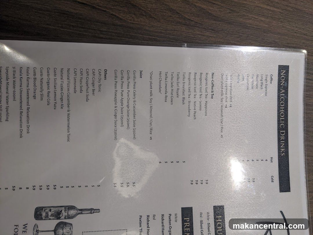 NON-ALCOHOLIC DRINKS