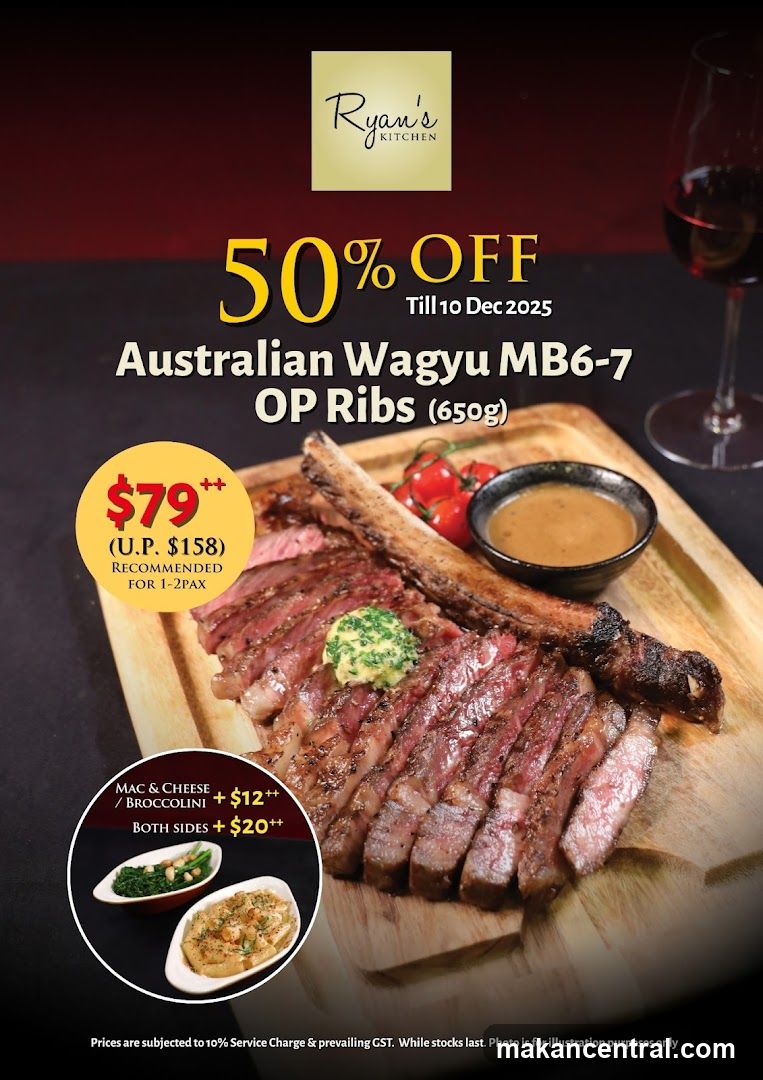 Australian Wagyu MB6-7 OP Ribs Promotion
