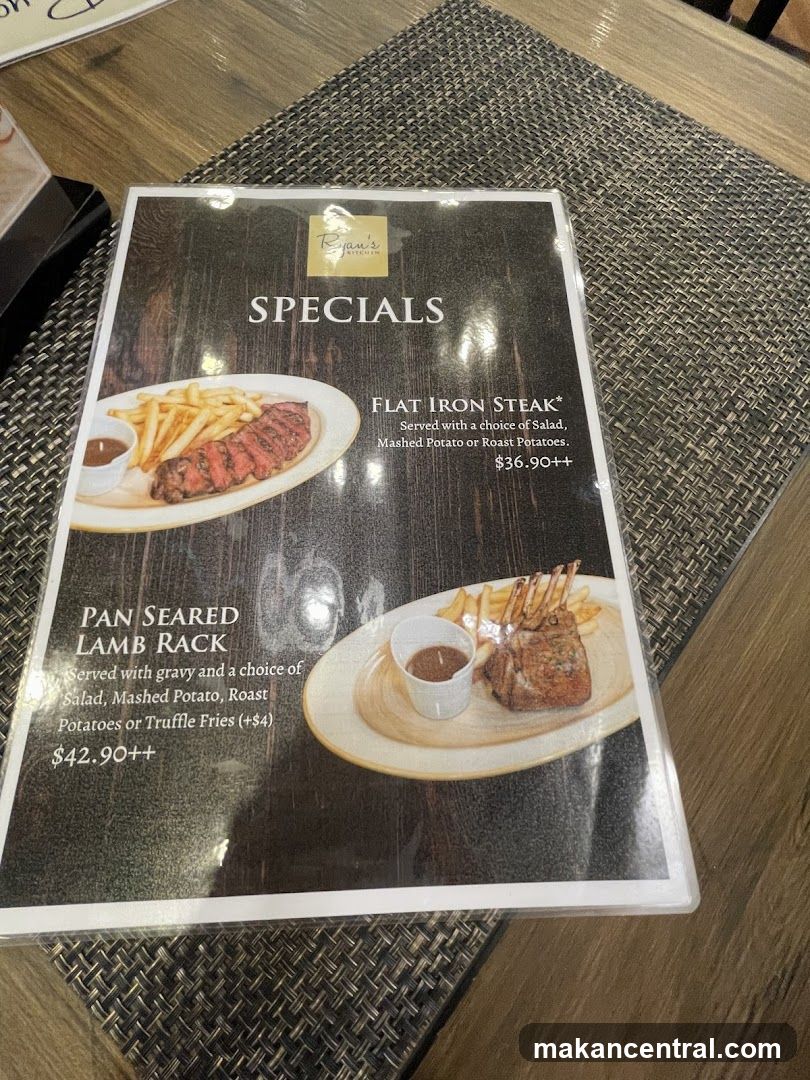 Ryan's Kitchen Specials