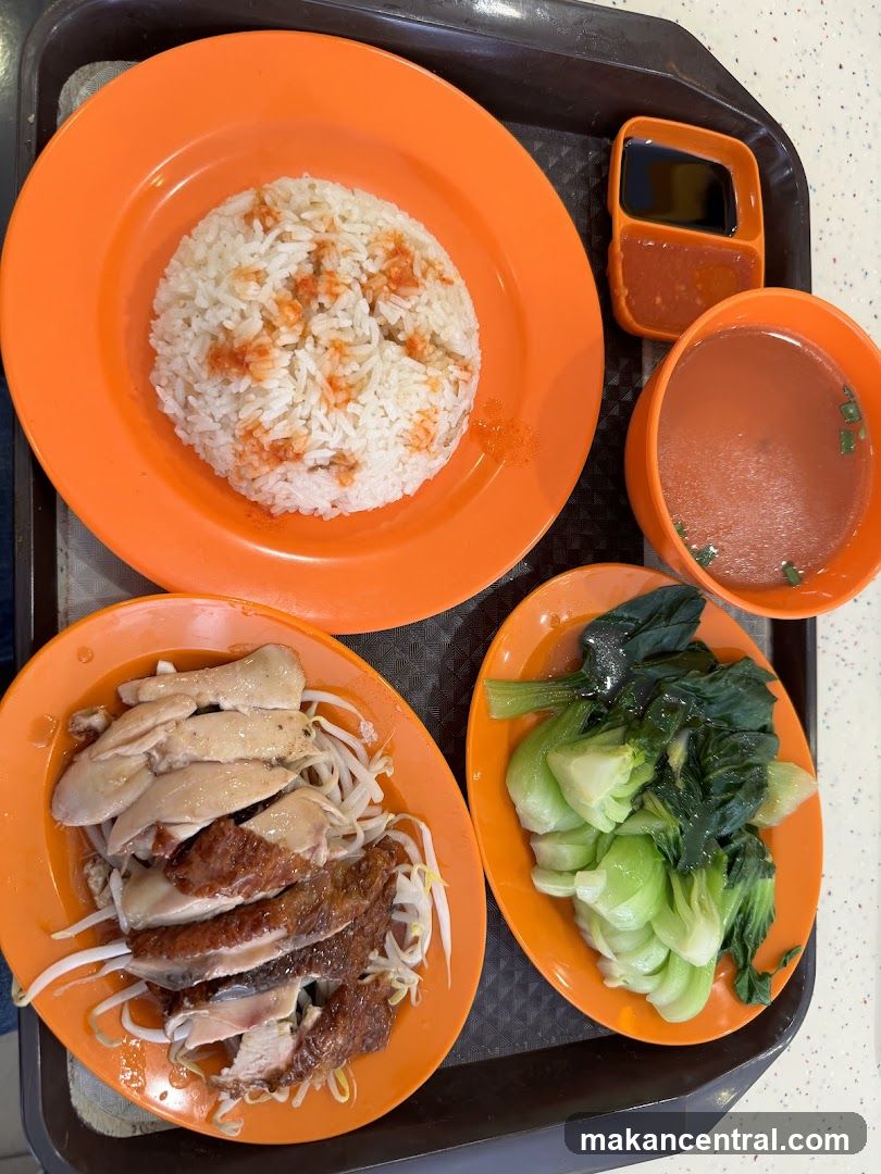 Chicken Rice Platter