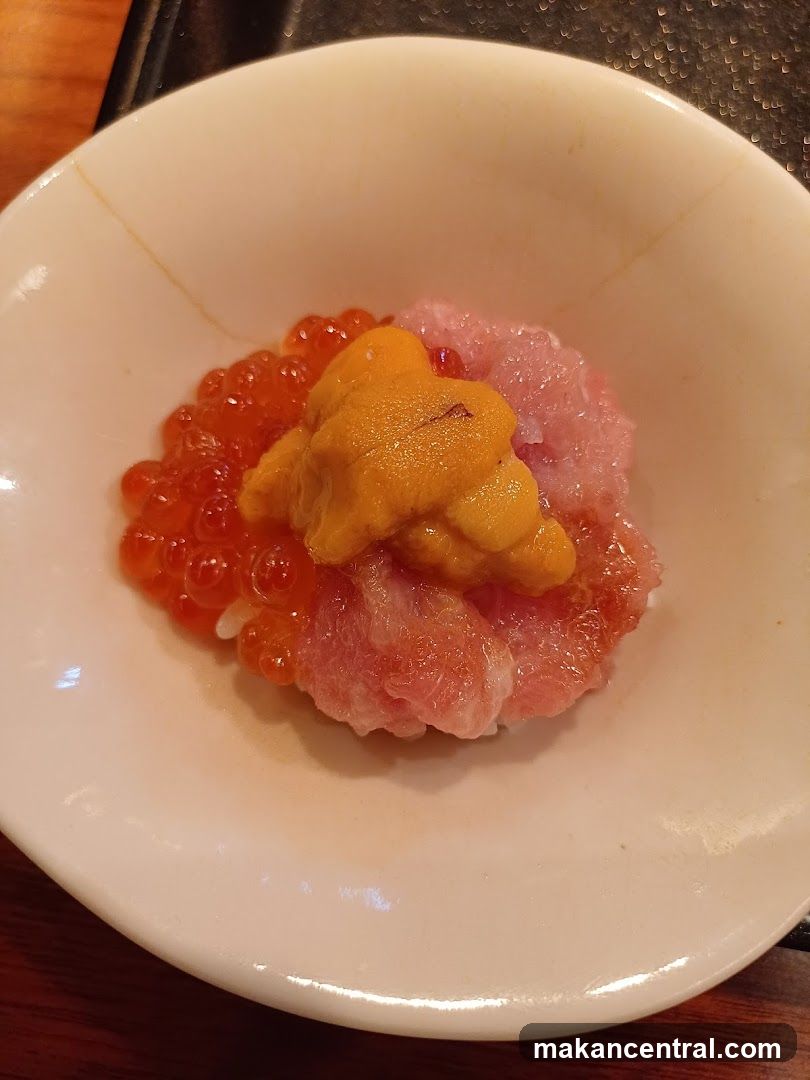 Tuna and Uni Donburi
