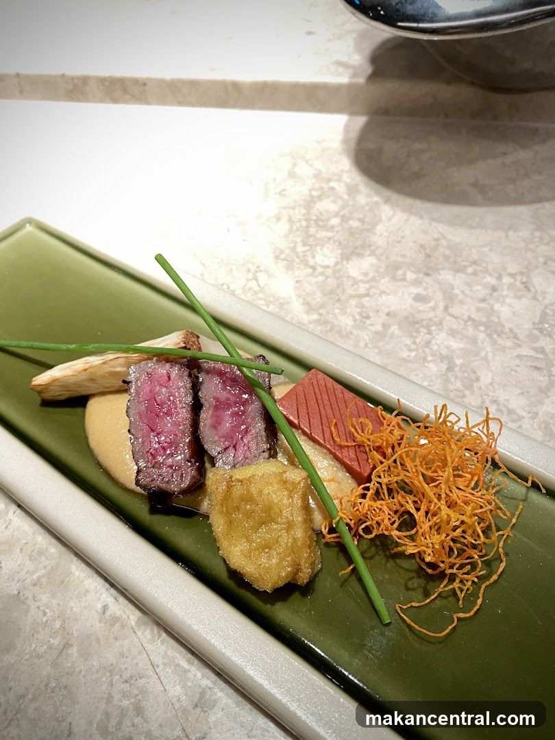 Seared Steak with Accompaniments