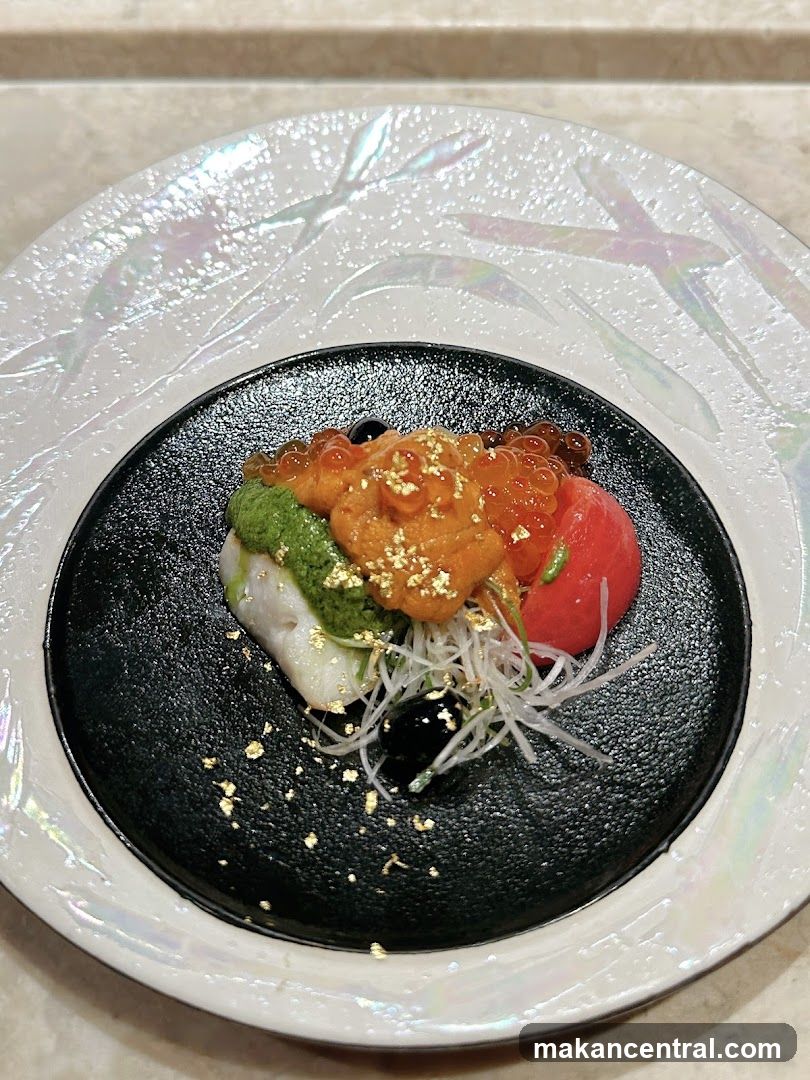 Gourmet Seafood Dish