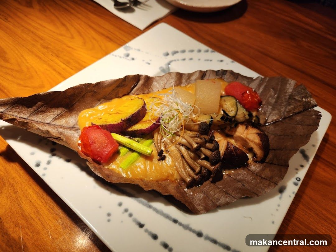 Vegetable and Mushroom Dish