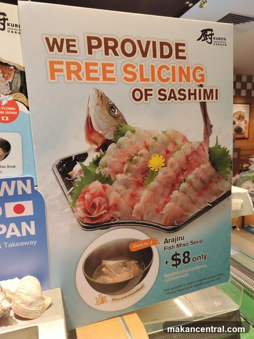 Free Sashimi Slicing Promotion