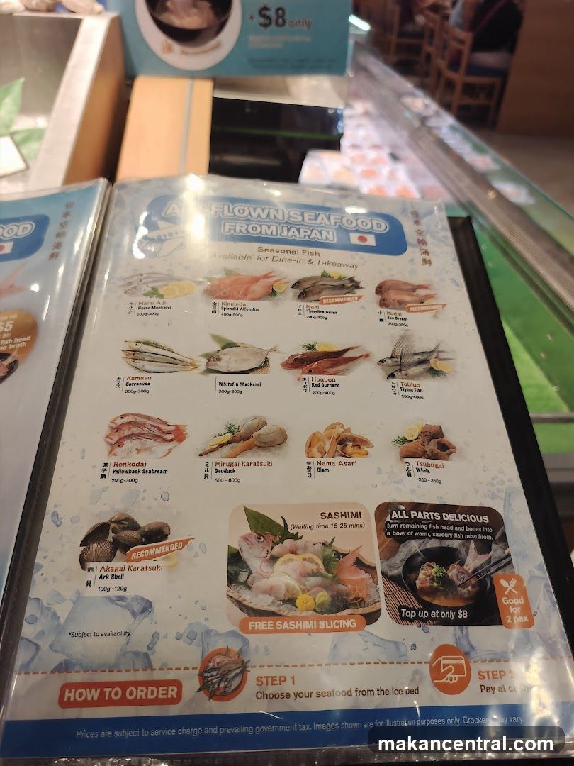 Aflown Seafood From Japan