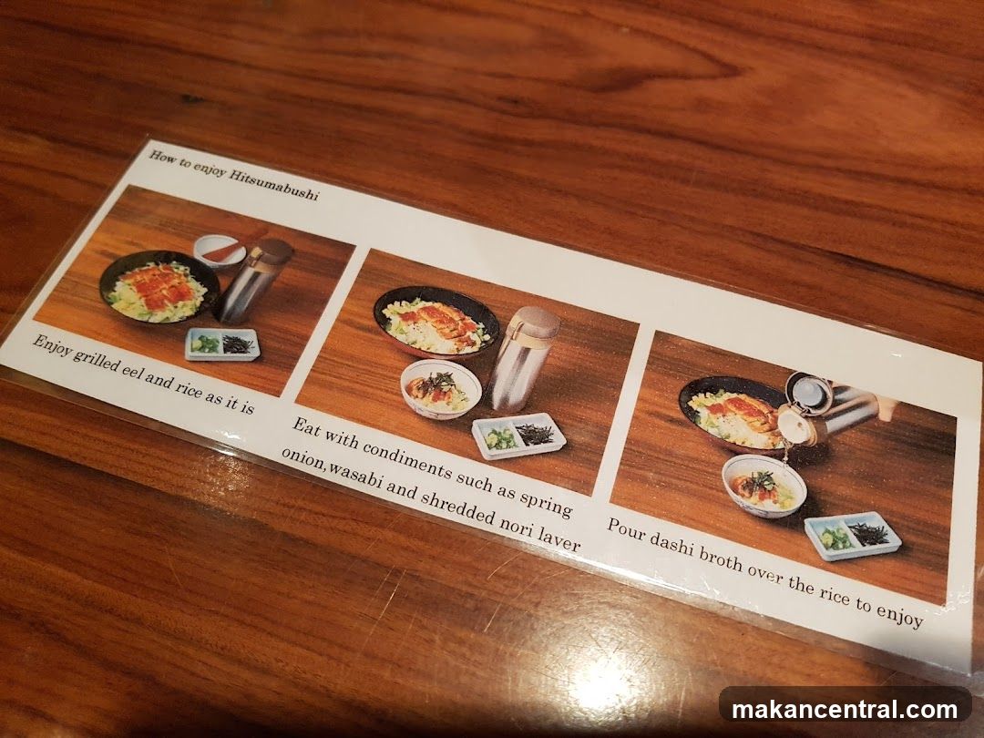 How to enjoy Hitsumabushi