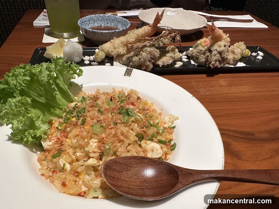 Fried Rice and Tempura