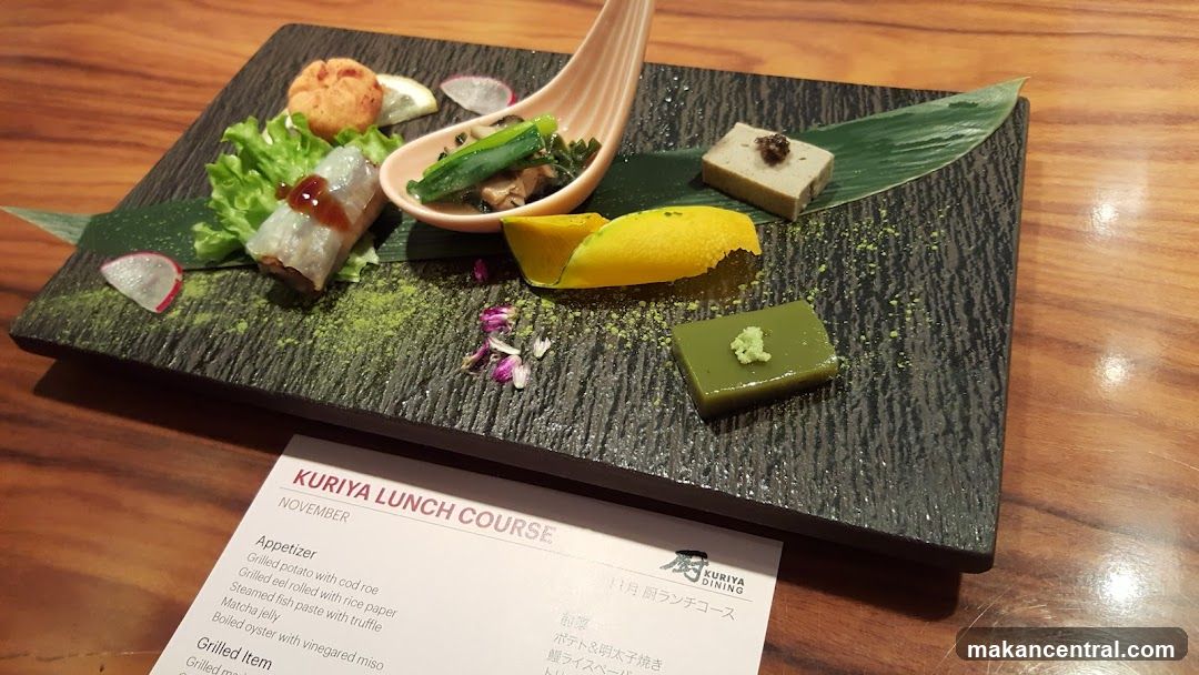 KURIYA Lunch Course