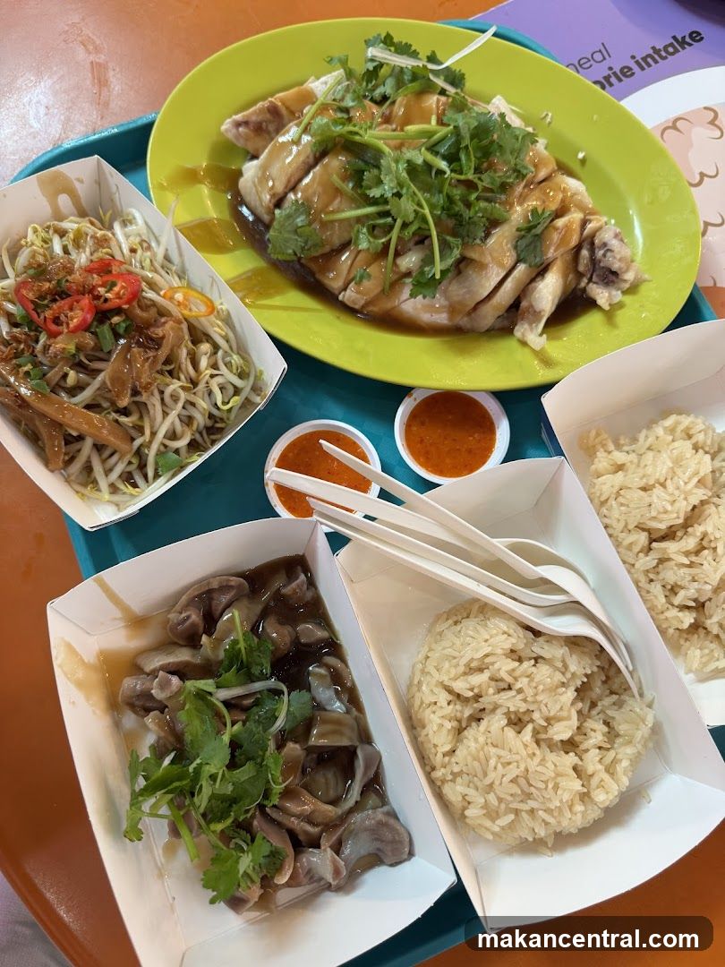 Hainanese Chicken Rice Meal